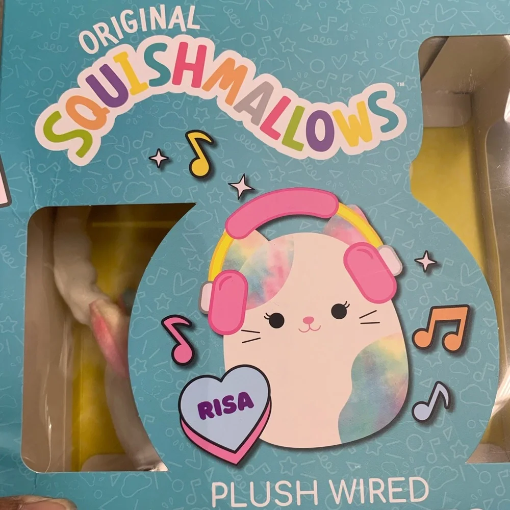Original Squishmallow cutie headphones
